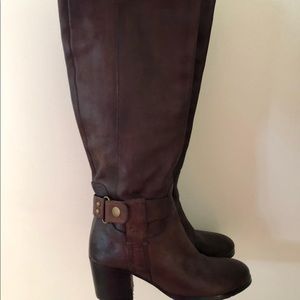 Tall Brown Riding Boots